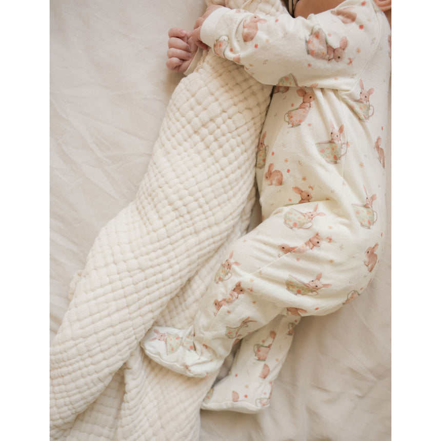 Pyjama Magnétique Lapins Prématuré -18mois-Colle Colle-CCL-PM60108-CLÉMENT