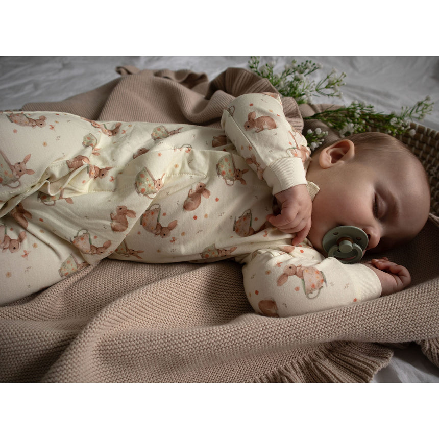 Pyjama Magnétique Lapins Prématuré -18mois-Colle Colle-CCL-PM60108-CLÉMENT