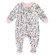 Pyjama Magnétique Fleurs Prématuré -18mois-Colle Colle-Ivoire-Prématuré-CCL-PM60118-CLÉMENT