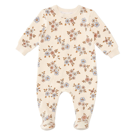 Pyjama Magnétique Fleurs Prématuré -18mois-Colle Colle-Beige-Prématuré-CCL-PM6178-CLÉMENT