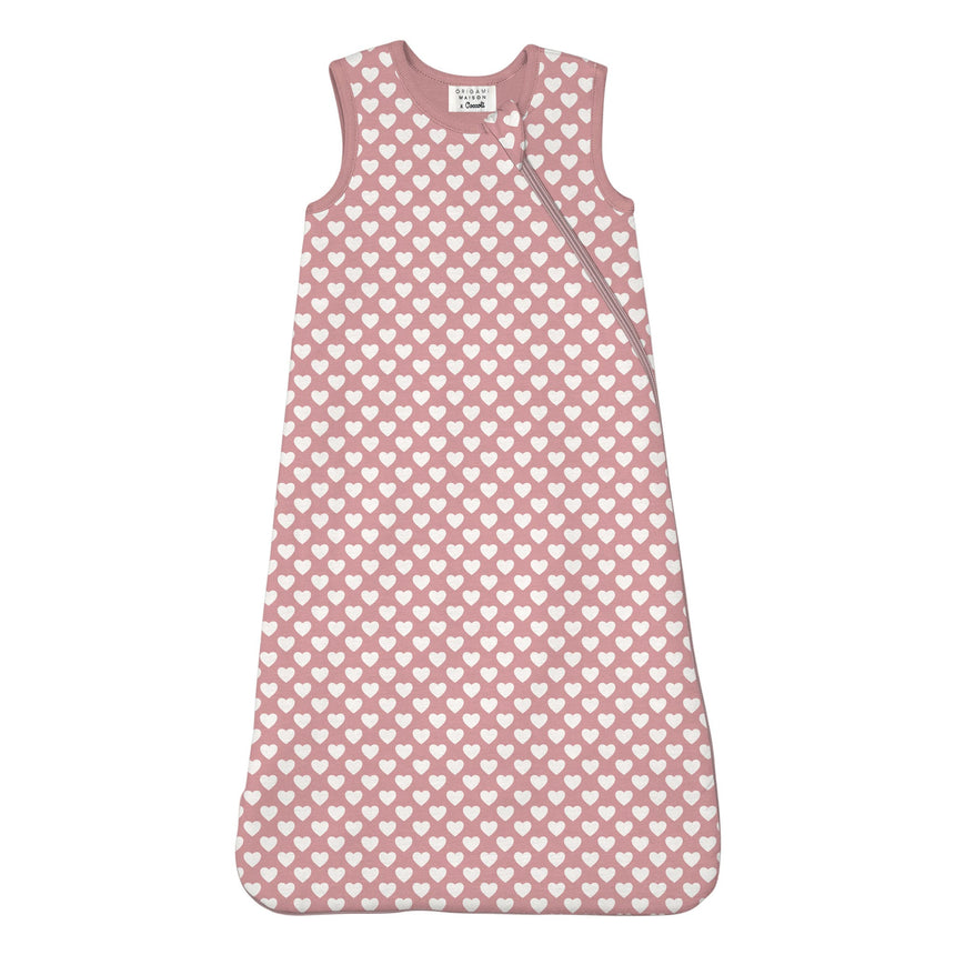 Sac de Nuit Coeurs 0-36mois-Coccoli-Rose-0-9 m-CCO-AFM6019-CLÉMENT