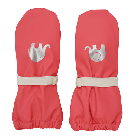 Mitaines PU Unie 0-10ans-CeLaVi-Rouge-0-2-CEL-6618-CLÉMENT