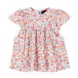 Robe Pique-nique Fleurs 3-24mois-Chat Botte-Pêche-3 m-CHI-1261474C-PEC-CLÉMENT