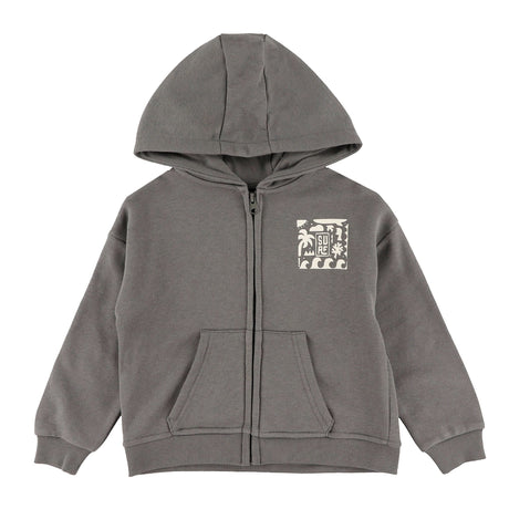 Kangourou Zip Surf 2-10ans-Chat Botte-Charcoal-2-CHI-1265450C-CLÉMENT