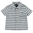 Chemise Surf Rayée 2-10ans-Chat Botte-Charcoal-2-CHI-1265455C-CHA-CLÉMENT