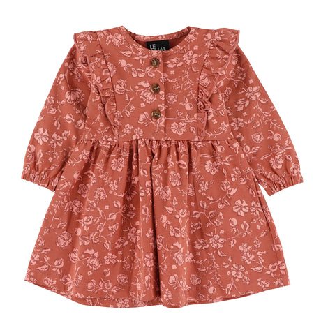 Robe Imprimée Poésie 3-24mois-Chat Botte-Rose-3 m-CHI-2251410C-ROS-CLÉMENT