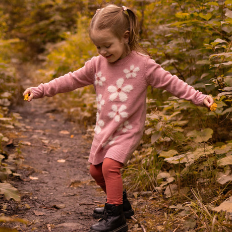 Robe Tricot Poésie Chat 2-8ans-Chat Botte-CHI-2252411C-ROS-CLÉMENT