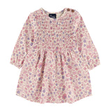 Robe Fleurs Jardin D'amour 3-24mois-Chat Botte-Ivoire-3 m-CHI-2261450C-CLÉMENT