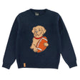 Pull Tricot Chien Recrue 2-8ans-Chat Botte-Marine-2-CHI-2265429C-CLÉMENT