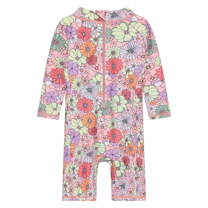 Maillot UV Imprimée Fleurs 9-18mois-Color Kids-CLO-720300-5077-CLÉMENT
