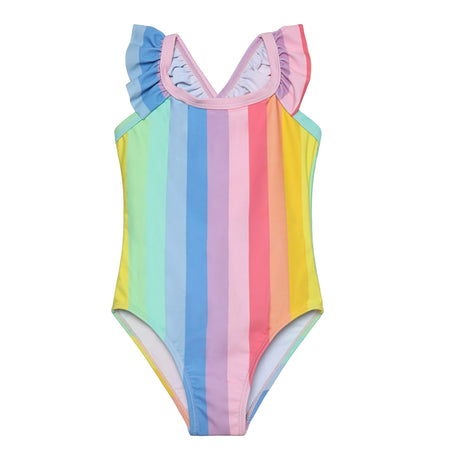 Maillot UV Rayures 2-8ans-Color Kids-Fuchsia-2-CLO-720338-4024-CLÉMENT