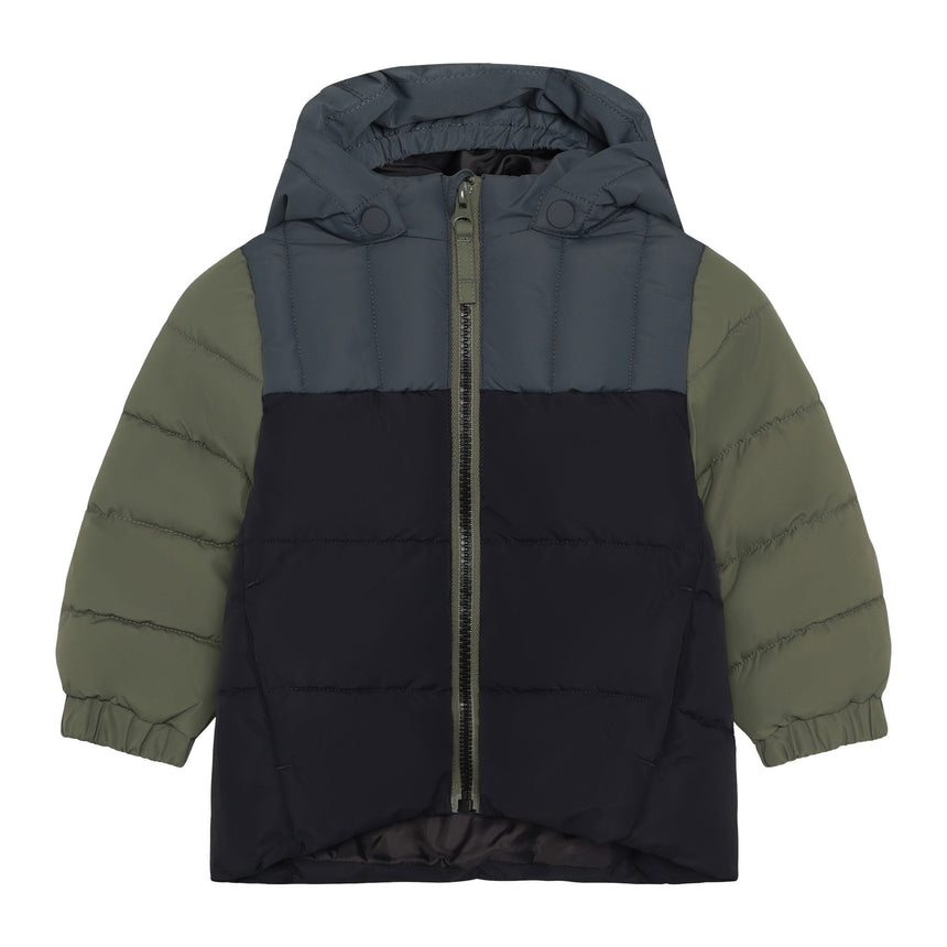 Manteau Colorblock 12-24mois-Color Kids-Charcoal-12 m-CLO-742727-1922-CLÉMENT