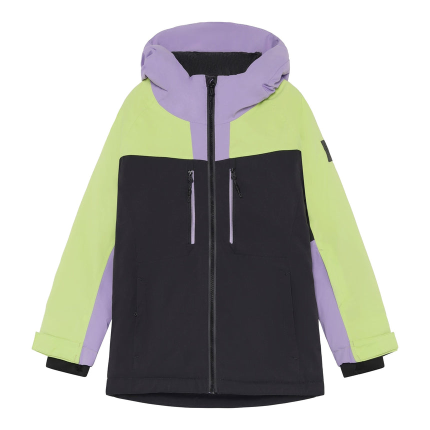 Manteau Ski Colorblock 4-14ans-Color Kids-Lilas-4-CLO-742754-6716-CLÉMENT