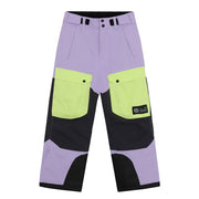 Pantalon Ski Colorblock 4-14ans-Color Kids-Lilas-4-CLO-742769-6716-CLÉMENT