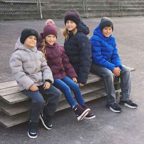 Manteau Matelassé Bordeaux 4-14ans-Color Kids-CLO-742895-4953-CLÉMENT