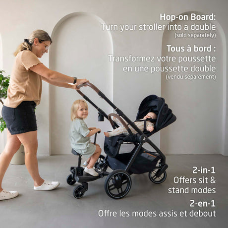 Poussette Oxford - Twillic Noir-Maxi-cosi-COS-01227CTWB-CLÉMENT