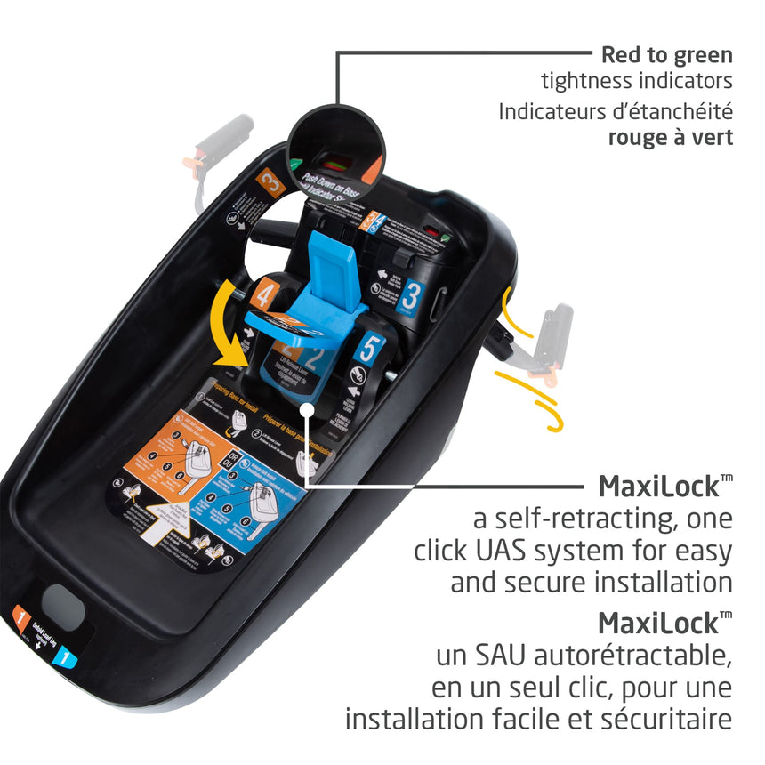 Siège d'Auto Mico Luxe+ Twillic Noir-Maxi-cosi-COS-22366CTWB-CLÉMENT