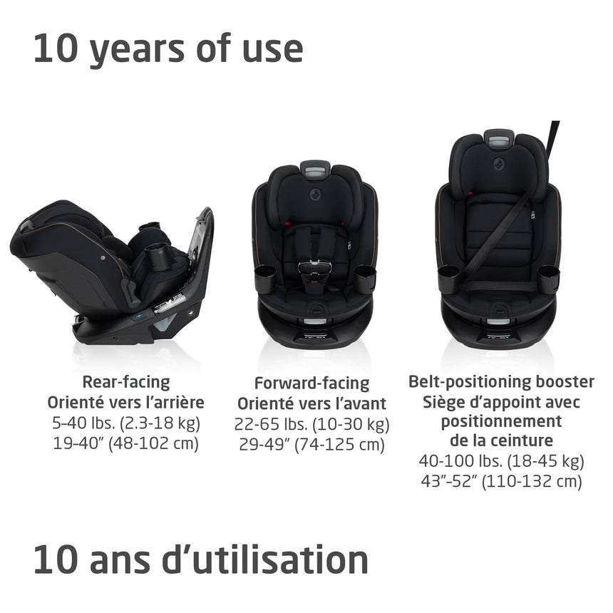 Siège d’Auto Tout-en-un Rotatif Andi 360°- Designer Noir-Maxi-cosi-COS-22967CDBK-CLÉMENT