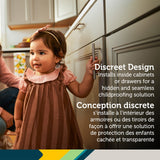 Ensemble Verrous Magnétiques 2 verrous et 1 clé-Safety 1st-COS-HS4030320-CLÉMENT