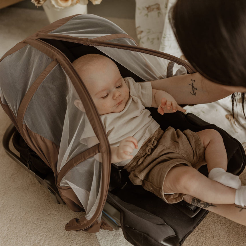 Housse pour Siège d'auto Été - Noisette-Petit Coulou-COU-PCE7211-CLÉMENT