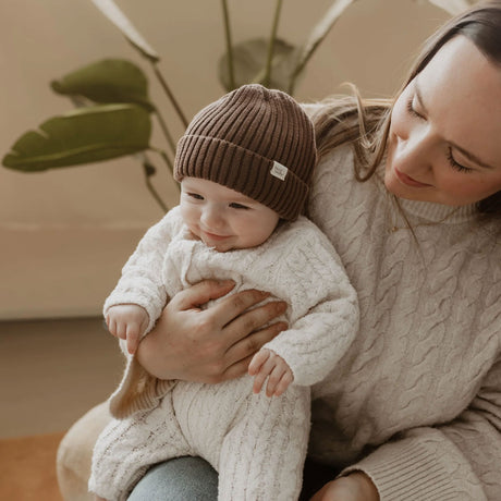 Tuque Tricot 0-12mois Brun-Petit Coulou-COU-PCT0756-CLÉMENT