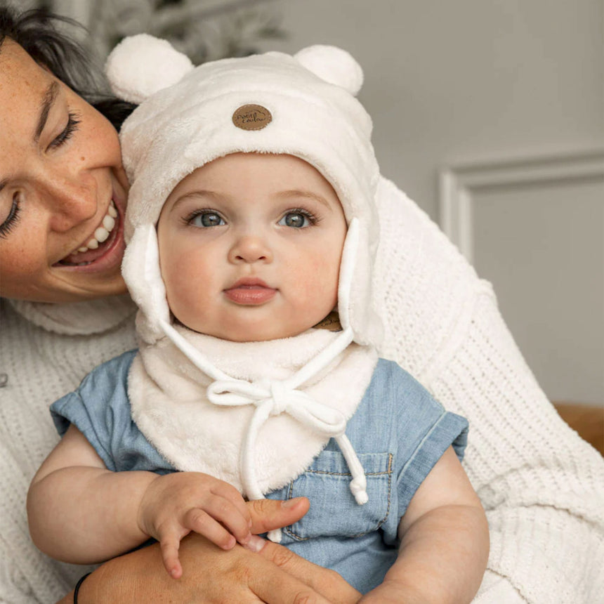 Tuque Ourson Crème 12-18mois-Petit Coulou-COU-PCTM7838-CLÉMENT