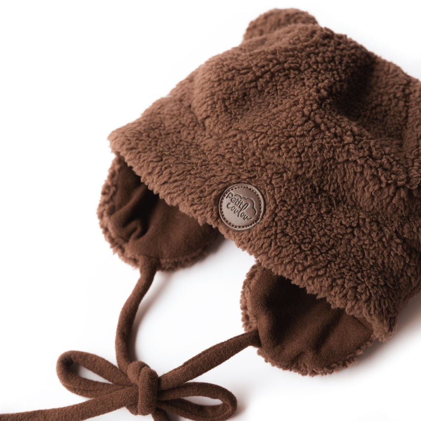 Tuque Ourson Sherpa Brun 1-2t-Petit Coulou-COU-PCTS7840-CLÉMENT