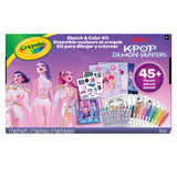 Ensemble Crayola de croquis et de coloriage - KPop Demon Hunters-Crayola-CRL-04-0018-CLÉMENT