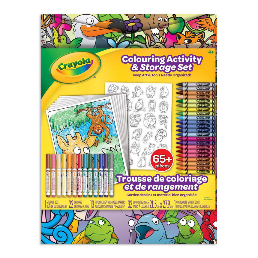 Ensemble de Coloriage et Kit de Rangement Crayola-Crayola-CRL-04-8292-CLÉMENT