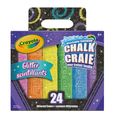 Craies Scintillantes (24)-Crayola-CRL-51-8300-CLÉMENT