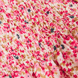 Robe Structure Fleurs 4-14ans-Creamie-CRM-823112-1111-CLÉMENT