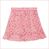 Jupe Dobby Fleurs 2-14ans-Creamie-CRM-823151-5506-CLÉMENT