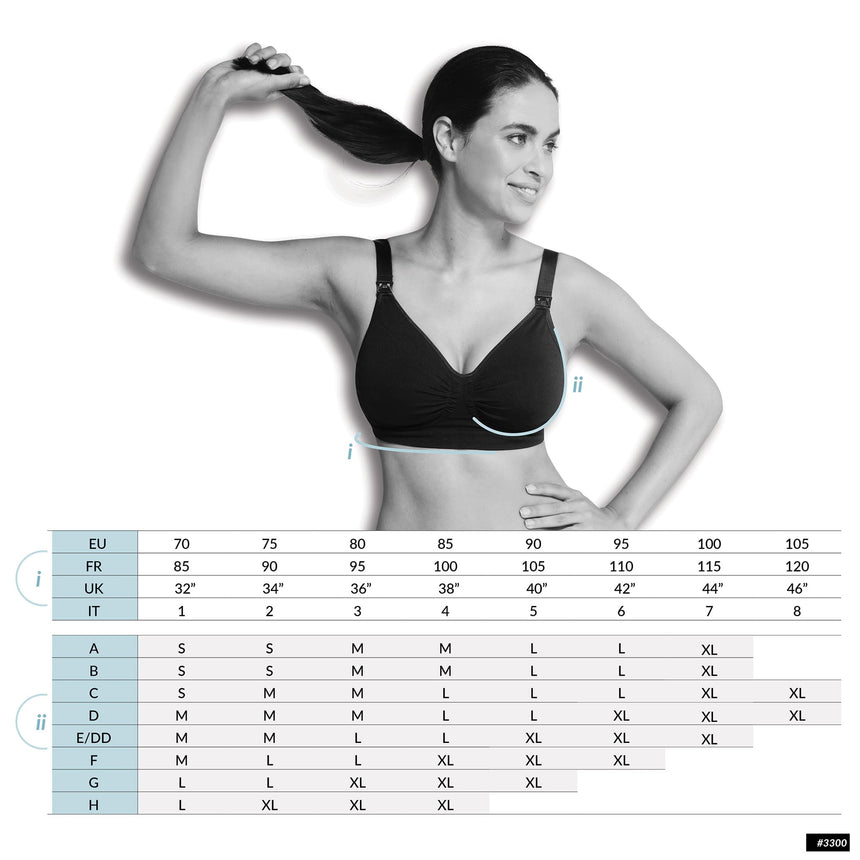 Soutien-Gorge d'Allaitement Rembourré Sans Coutures-Carriwell-CRW-3320-3323-CLÉMENT
