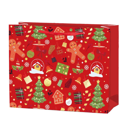 Sac Cadeau Noël-Pain d'Épice-Clement - Equipement-CTG-31593-CLÉMENT