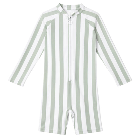 Maillot UV Rayé Sauge 2-5ans-Current Tyed-Sauge-2-CTY-CTSUN-SSTR2-CLÉMENT