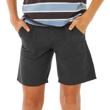 Short Hyped Canvas 8-14ans-Rip Curl-Noir-8-CUR-01LBWS-CLÉMENT
