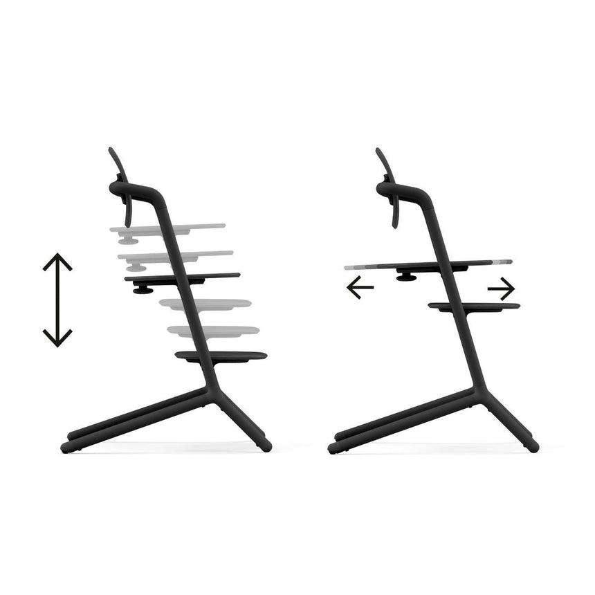 Chaise Haute 3-en-1 Lemo - Noir-Cybex-CYB-521003583-CLÉMENT