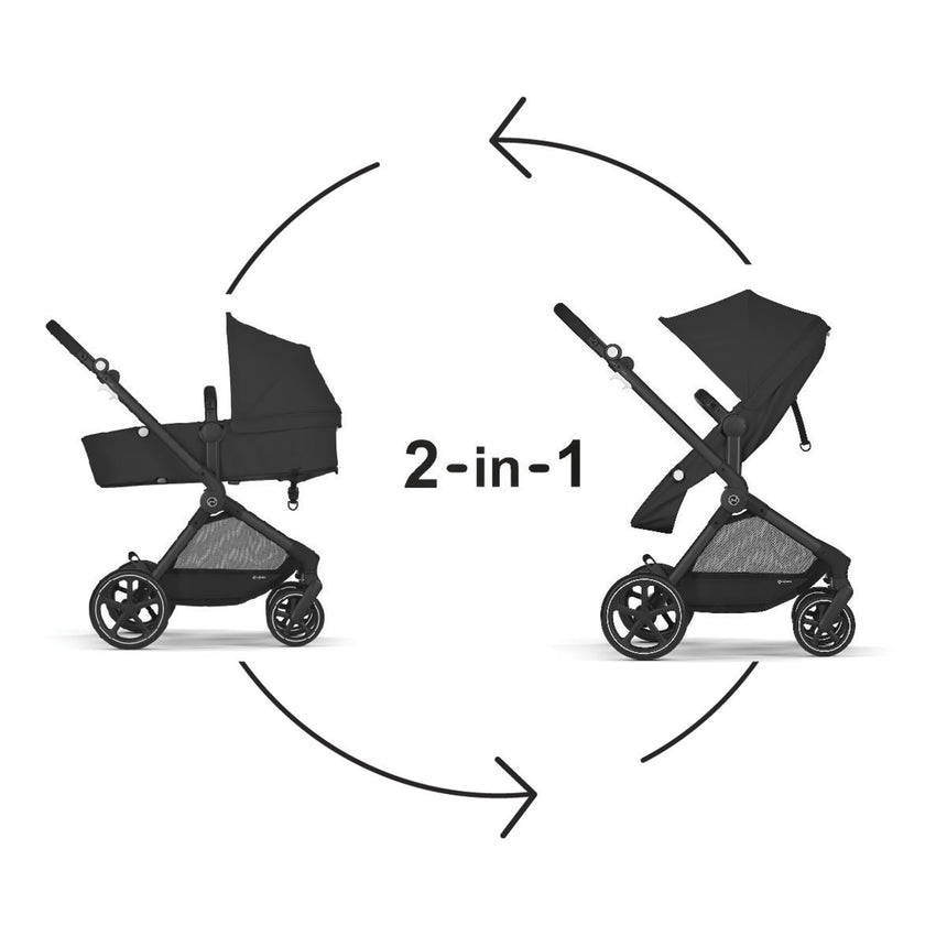 Poussette Eos - Noir Moon-Cybex-CYB-522003791-CLÉMENT