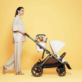 Poussette Gazelle S – Châssis couleur argent avec siège Noir Moon-Cybex-CYB-522004813-CLÉMENT