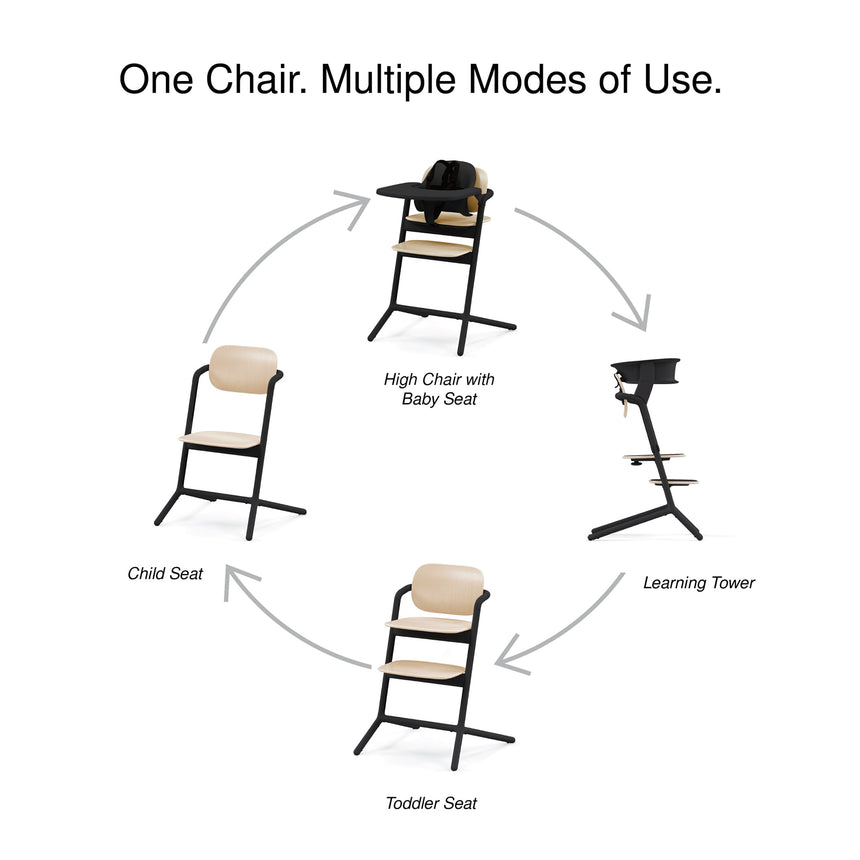 Chaise Lemo 3-en-1 + Tour d'Apprentissage-Cybex-CYB-523001519-CLÉMENT