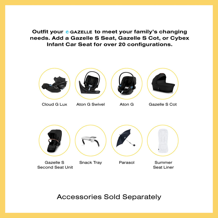 Poussette eGazelle S - Amande-Cybex-CYB-524000551-CLÉMENT