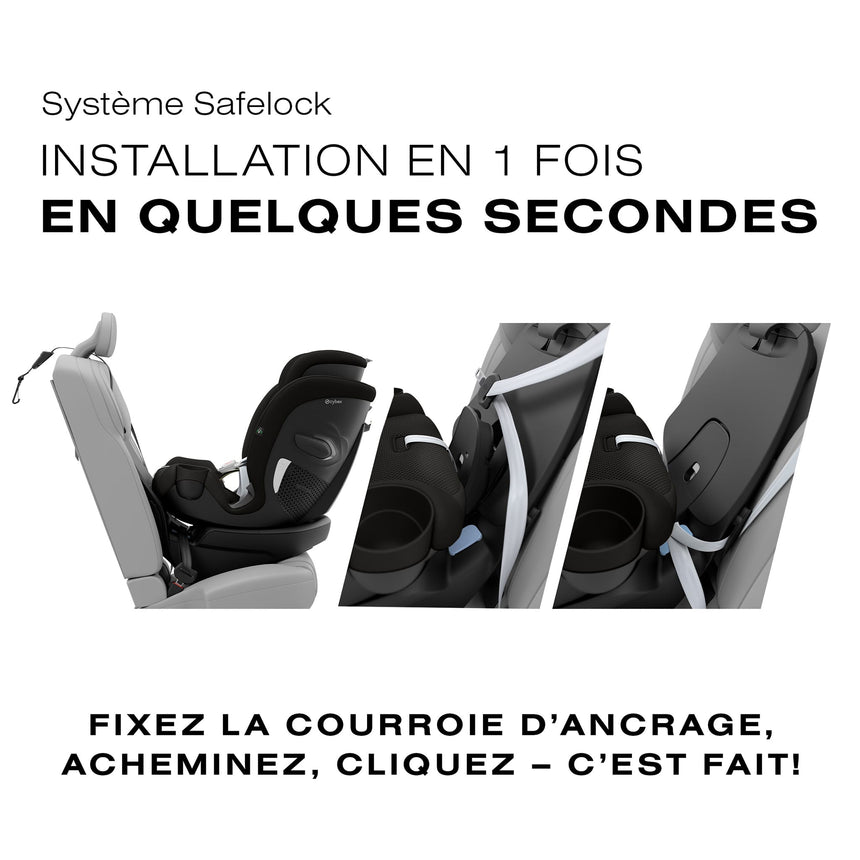 Siège d'Auto Callisto G 360 Rotatif - Moon Black-Cybex-CYB-524000600-CLÉMENT