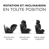 Siège d'Auto Callisto G 360 Rotatif - Moon Black-Cybex-CYB-524000600-CLÉMENT