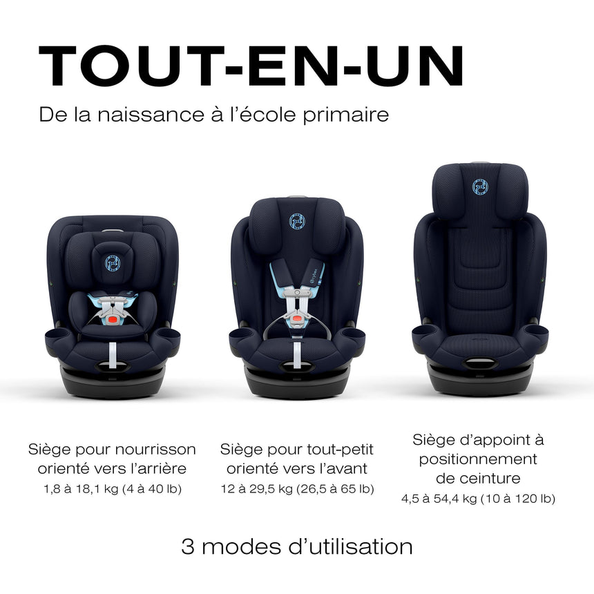 Siège d'Auto Callisto G 360 Rotatif - Ocean Blue-Cybex-CYB-524000602-CLÉMENT