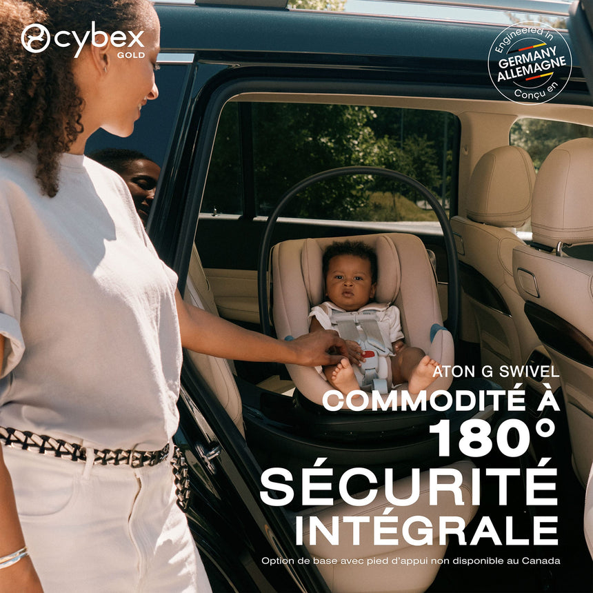 Siège Auto Rotatif Aton G Swivel - Amande-Cybex-CYB-524002647-CLÉMENT