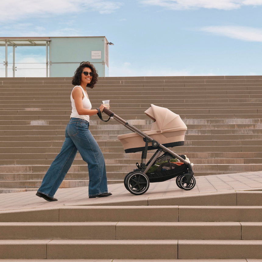 Poussette Egazelle S - Taupe/Brun Chocolat-Cybex-CYB-525000179-CLÉMENT