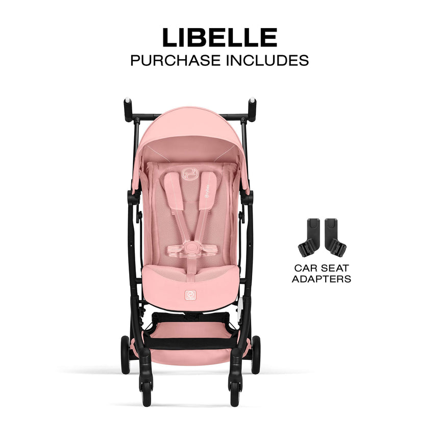 Poussette de voyage ultra légère LIBELLE - Rose-Cybex-CYB-526000969-CLÉMENT