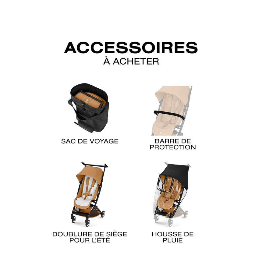 Poussette Libelle N - Brun Chocolat-Cybex-CYB-526000993-CLÉMENT