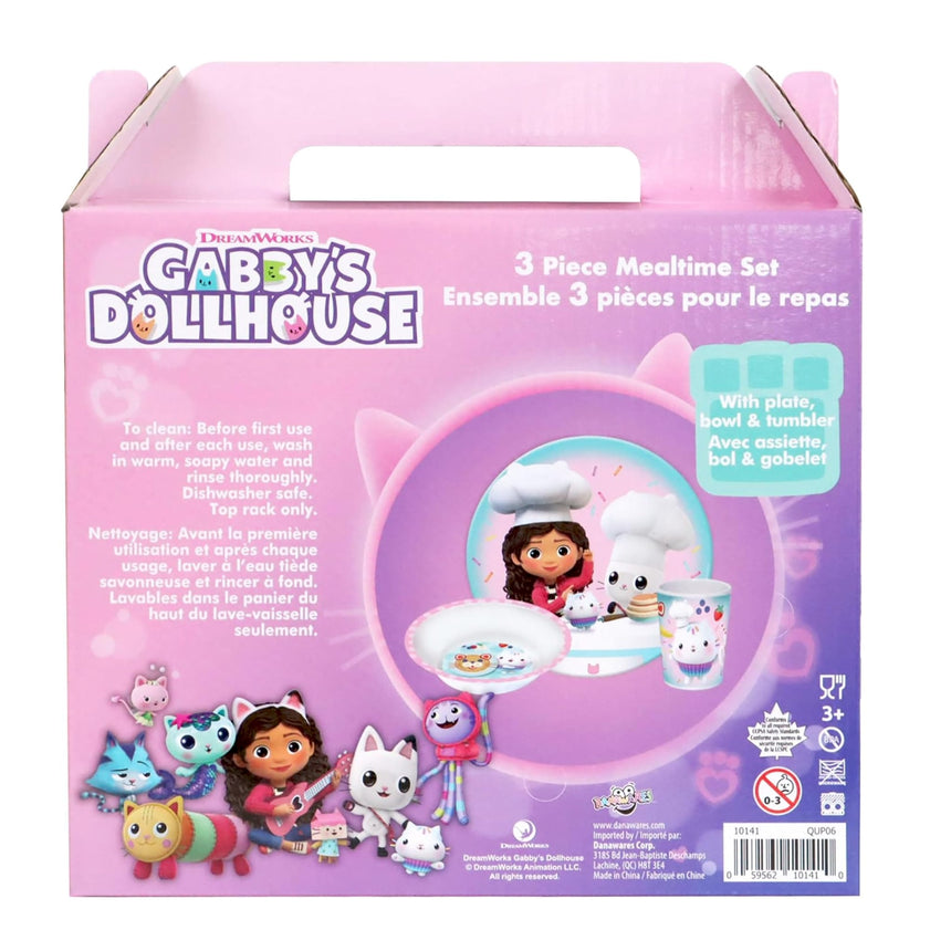 Vaisselle 3 pièces - Gabby Dolhouse-Danawares-DAW-10141-CLÉMENT