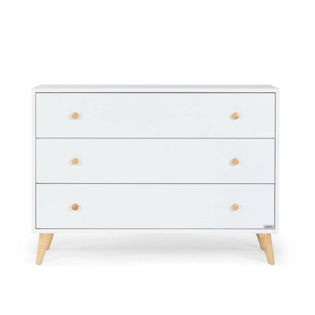 Commode 3 Tiroirs Austin - Blanc / Naturel-Dadada Baby-DDD-43031-CLÉMENT